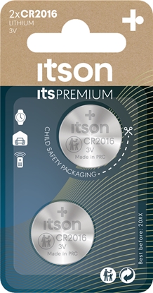 Picture of itson itsPREMIUM battery CR2016IT/2BP