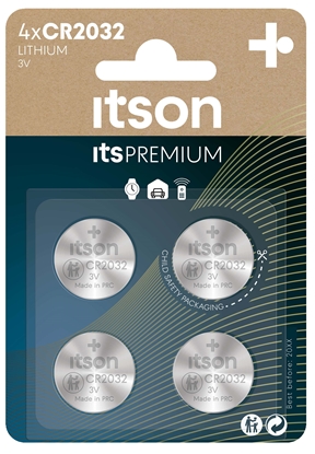 Picture of itson itsPREMIUM battery CR2032IT/4BP