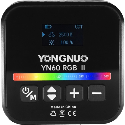 Attēls no Yongnuo video light YN60 RGB II, black