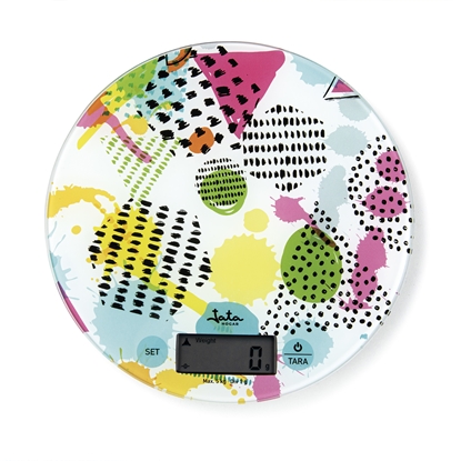 Изображение JATA ROUND KITCHEN SCALE 5 KG TRAZOS HBAL7240