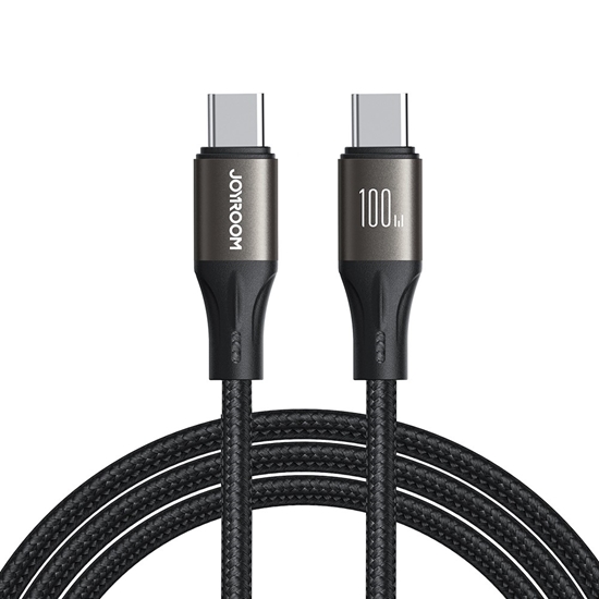 Picture of Kabel USB Joyroom Joyroom SA25-CC5 USB-C to USB-C 100W 2.0m melns