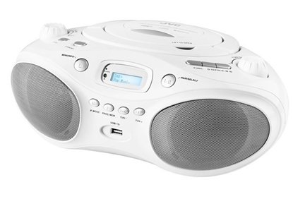 Attēls no JVC Radio RD-E661W-DAB Boombox white