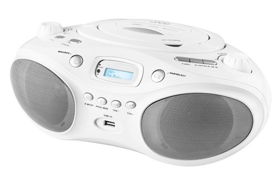 Picture of JVC Radio RD-E661W-DAB Boombox white