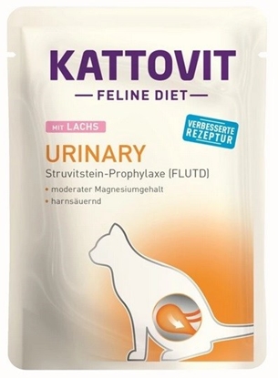 Изображение KATTOVIT Feline Diet Urinary Salmon - wet cat food - 85g