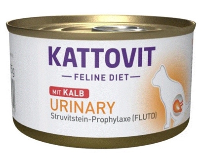 Attēls no KATTOVIT Feline Diet Urinary Veal - wet cat food - 85g