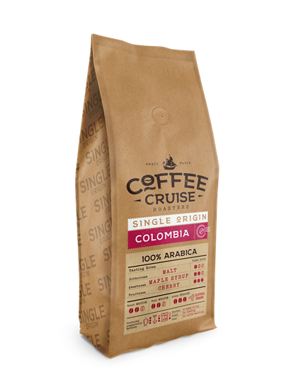 Picture of Kavos pupelės COFFEE CRUISE Columbia 1 kg.