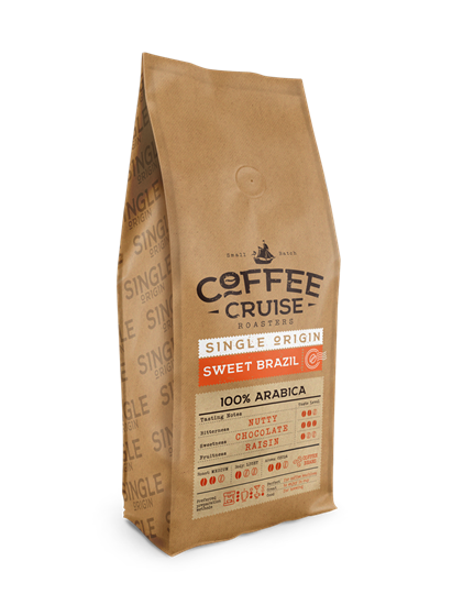 Picture of Kavos pupelės COFFEE CRUISE Sweet Brazil 1 kg.