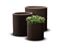 Attēls no Keter Cylinder Planters S+M+L puķu podu komplekts  brūns 29197934590