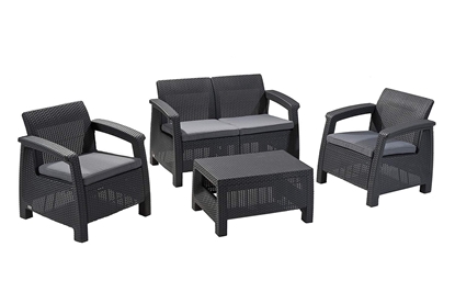 Attēls no Keter Corfu Set Garden Furniture Set