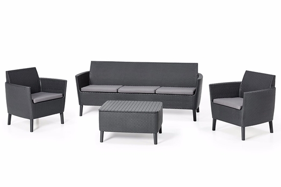 Изображение Keter Salemo 3 Seater Set Garden furniture