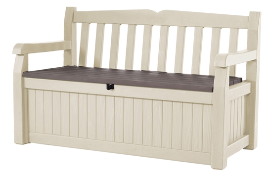 Изображение Keter Uzglabāšanas sols Eden Garden Bench 265L bēšs 29190198580