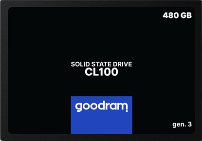 Attēls no Kietasis diskas SSD Goodram CL100 Gen. 3 480GB SATA lll 2,5