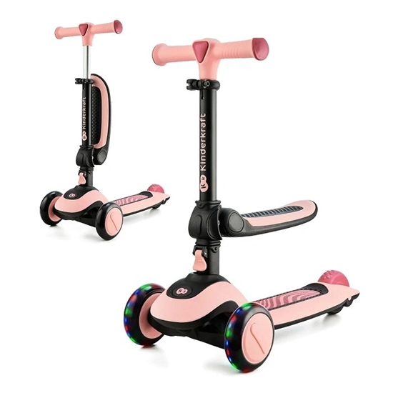 Изображение Kinderkraft scooter HALLEY pink