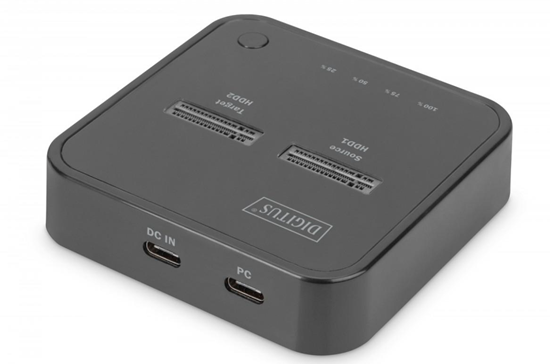 Picture of Kortelių skaitytuvas DIGITUS NVMe Docking Station USB3.1 Gen2