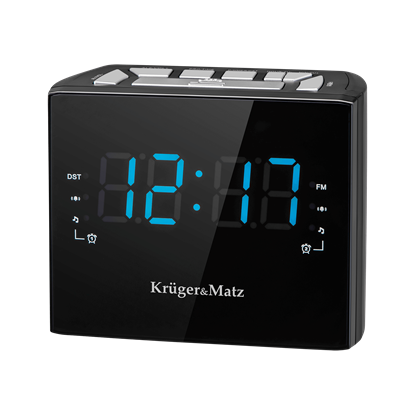 Attēls no Kruger&Matz KM0821 AM/FM Radio Alarm Clock 220V / 2x AAA