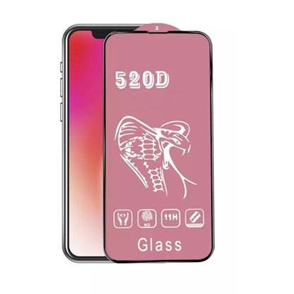 Attēls no LCD apsauginis stikliukas 520D Xiaomi Poco X5 Pro 5G/Redmi Note 12 Pro 5G juodas