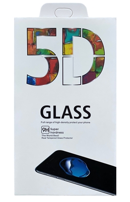 Изображение LCD apsauginis stikliukas 5D Full Glue Apple iPhone 12 mini juodas