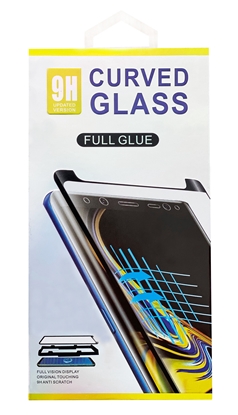 Attēls no LCD apsauginis stikliukas 9D Curved Full Glue Huawei Mate 20 Pro juodas