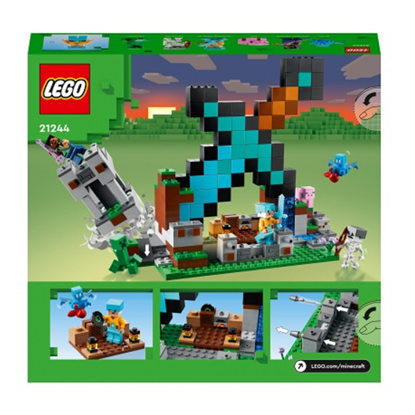 Attēls no LEGO 21244 Minecraft The Sword Outpost Construction Toy