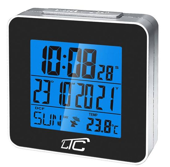 Picture of LTC LXSTP04C Alarm Clock with Radio and Thermometer