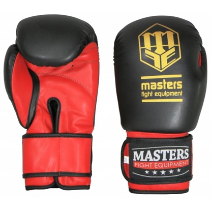 Изображение Masters boksa cimdi - RPU-3 0140-1002 - 12 oz+czarny