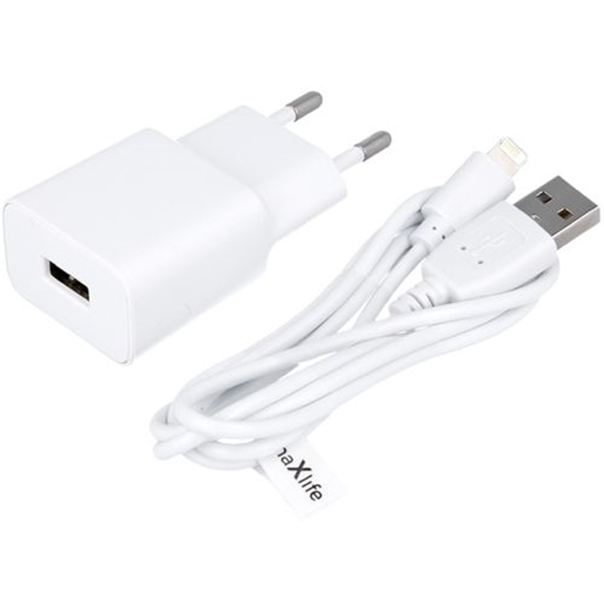 Picture of Maxlife MXTC-01 USB charger + Lightning cable 1m