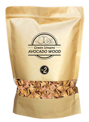 Изображение Medžio drožlės SMOKEY OLIVE WOOD Avocado (Avokadas) No.2, 1,7 l