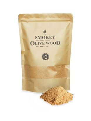 Изображение Medžio dulkės šaltam rūkymui SMOKEY OLIVE WOOD Olive (Alyvmedis) No.1, 1,5 l