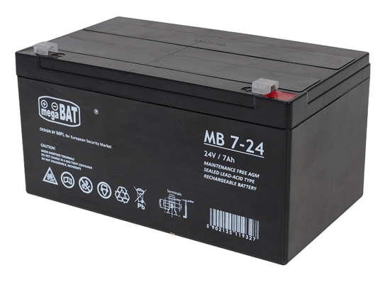 Picture of megaBAT MB 7-24 Battery 24V / 7Ah