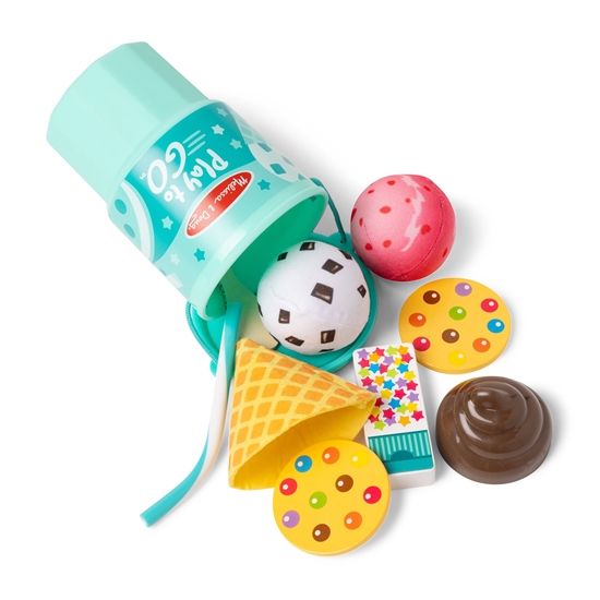 Изображение MELISSA & DOUG „Play to Go“ rinkinys „Ledai“