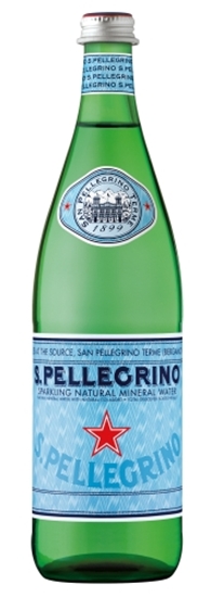 Picture of Minerālūdens S.PELLEGRINO gāzēts, stiklā, 0.75 l(DEP)