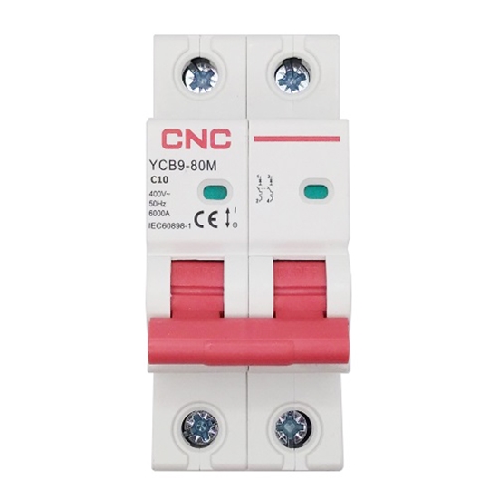 Picture of Miniature Circuit Breaker, 2P, 10A, Class C, 6kA