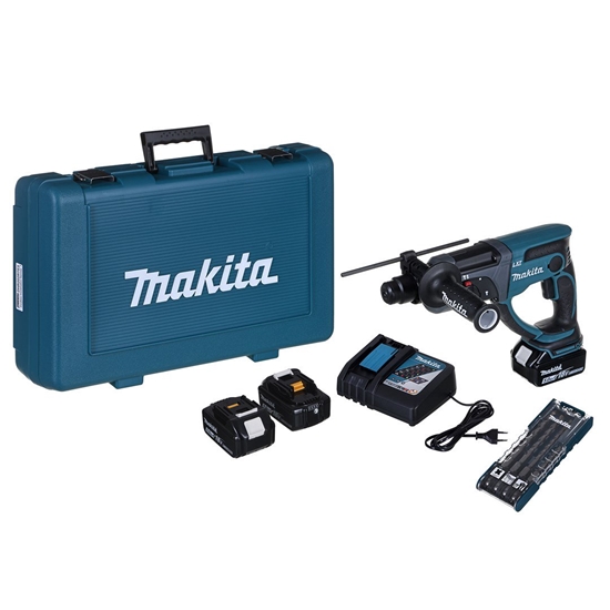 Изображение Młotowiertarka Makita DHR202RTE3 18 V