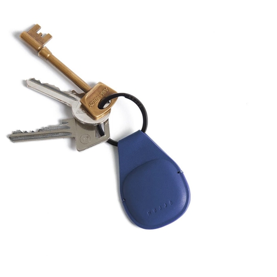 Picture of Mujjo Canopy Keychain for AirTag - Monaco Blue