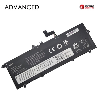 Attēls no Notebook Battery LENOVO L18C3PD2, 4650mAh, Extra Digital Advanced