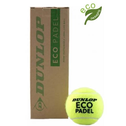 Picture of Padel kamuoliukai Dunlop ECO PADEL 3-box