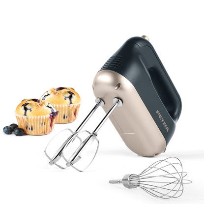 Attēls no Petra PT5512BGRYVDE Hand mixer blue grey/soft gold