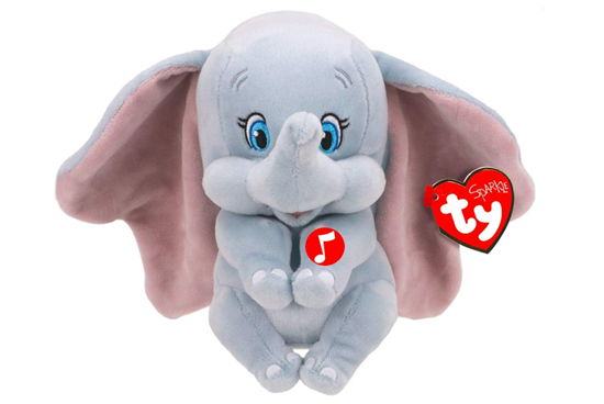 Изображение Pliušinis žaislas TY dramblys DUMBO, 15 cm