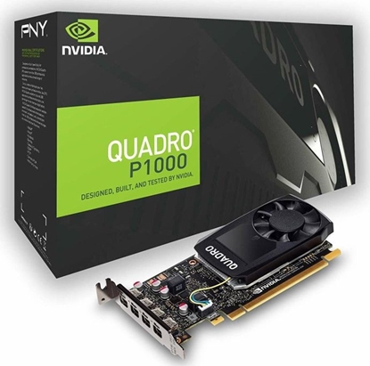 Attēls no PNY Quadro P1000 DVI 4GB GDDR5 128bit