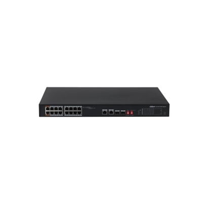 Attēls no PoE switch 1000Mbps 16+2G uplink PFS3218-16ET-135