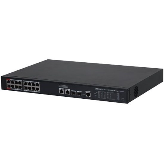 Изображение PoE switch 100Mbps 16+2G uplink S4220-16GT-190