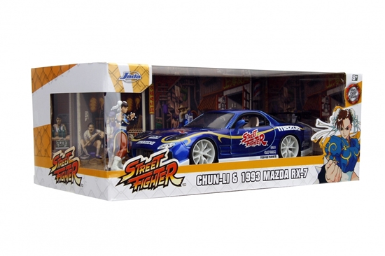 Изображение Pojazd Street Fighter 1993 Mazda RX7 1/24