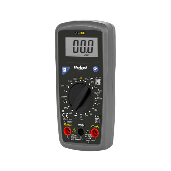 Picture of Rebel RB-30D Multimeter