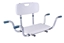 Attēls no Recessed bath bench with back rest AT51032