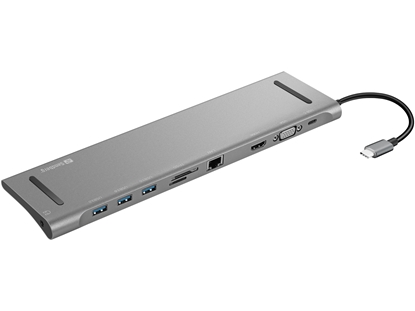 Attēls no Sandberg 136-31 USB-C 10-in-1 Docking Station