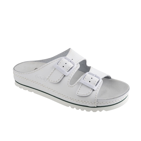 Изображение Scholl Air Bag - unisex sandals white, size 40