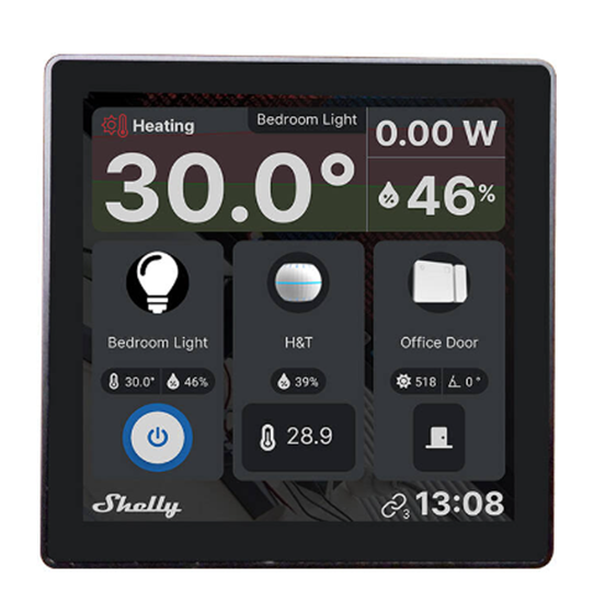 Изображение Shelly Home Smart Control Panel