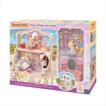 Изображение SYLVANIAN FAMILIES Ponių grožio salonas