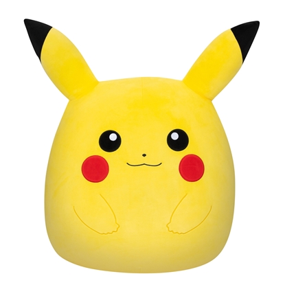 Изображение SQUISHMALLOWS POKEMON pliušinis žaislas Pikachu, 50 cm