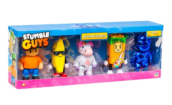 Изображение STUMBLE GUYS -  11,5 CM - ZESTAW 5 FIGUREK